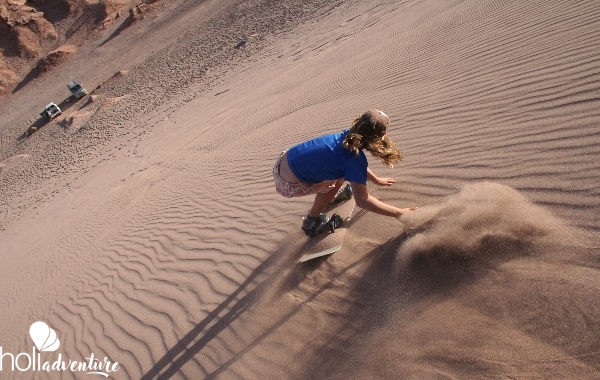 Sandboarding, in Death Valley, "Moon & Death Valleys" Tour - Excursión "Valle de La Luna y Valle de La Muerte"