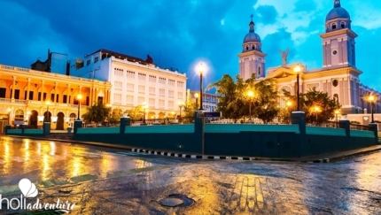  - "WALKING RIDE THROUGH SANTIAGO DE CUBA AT NIGHT" Tour
