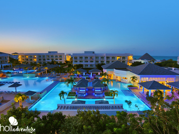 Panoramic hotel & pool view - Hotel VALENTÍN PERLA BLANCA - Solo adultos