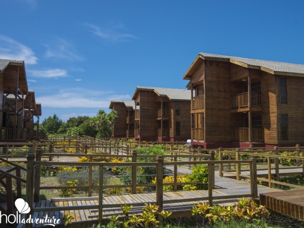 wood cabins panoramic view - VILLA NATURA - Adults Only Over 18 Years Old (open to the LGBTQ+ community)