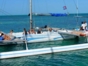 Catamaran sailing, Blue Adventure, Holguin