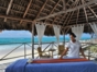 Massage Area in the beach