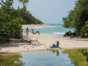 Maguana beach panoramic view, Baracoa