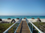 Panoramic beach view