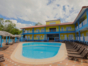 Panoramic hotel view