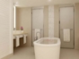 suite room bathroom