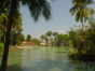 Panoramic lake view