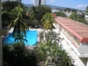 Panoramic hotel & pool view