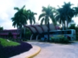 Hotel entrance panoramic view