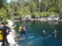 Scuba diving in Cueva Los Peces