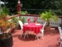 Terrace with city view