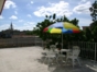 Terrace with city view