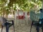 Inside patio view