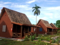 Panoramic batey view