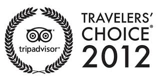TripAdvisor Travellers Choice 2012 Award